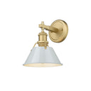 Golden Lighting 3306-BA1 Orwell 1 Light Bath Vanity - Crescent Harbor