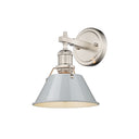 Golden Lighting 3306-BA1 Orwell 1 Light Bath Vanity - Crescent Harbor