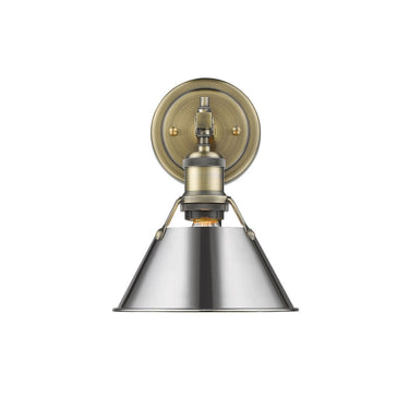 Golden Lighting 3306-BA1 Orwell 1 Light Bath Vanity - Crescent Harbor