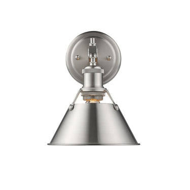 Golden Lighting 3306-BA1 Orwell 1 Light Bath Vanity - Crescent Harbor