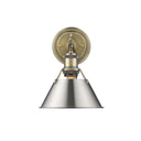 Golden Lighting 3306-BA1 Orwell 1 Light Bath Vanity - Crescent Harbor