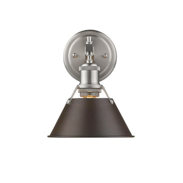 Golden Lighting 3306-BA1 Orwell 1 Light Bath Vanity - Crescent Harbor