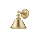 Golden Lighting 3306-BA1 Orwell 1 Light Bath Vanity - Crescent Harbor