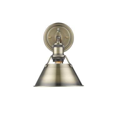 Golden Lighting 3306-BA1 Orwell 1 Light Bath Vanity - Crescent Harbor