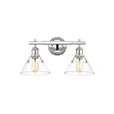 Golden Lighting 3306-BA2 2 Light Bath Vanity - Crescent Harbor