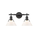 Golden Lighting 3306-BA2 2 Light Bath Vanity - Crescent Harbor