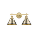 Golden Lighting 3306-BA2 2 Light Bath Vanity - Crescent Harbor