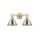 Golden Lighting 3306-BA2 2 Light Bath Vanity - Crescent Harbor