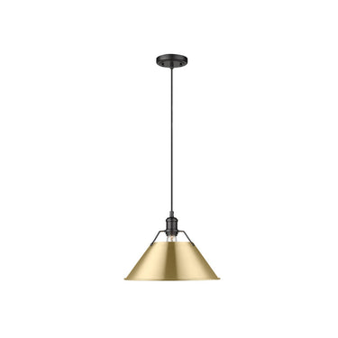 Golden Lighting 3306-L Orwell 14" - 1 Light Pendant - Crescent Harbor