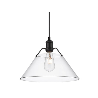 Golden Lighting 3306-L Orwell 14" - 1 Light Pendant - Crescent Harbor