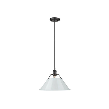 Golden Lighting 3306-L Orwell 14" - 1 Light Pendant - Crescent Harbor