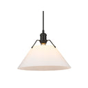 Golden Lighting 3306-L Orwell 14" - 1 Light Pendant - Crescent Harbor
