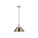 Golden Lighting 3306-L Orwell 14" - 1 Light Pendant - Crescent Harbor