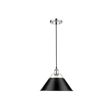 Golden Lighting 3306-L Orwell 14" - 1 Light Pendant - Crescent Harbor