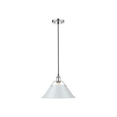Golden Lighting 3306-L Orwell 14" - 1 Light Pendant - Crescent Harbor