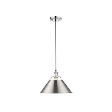 Golden Lighting 3306-L Orwell 14" - 1 Light Pendant - Crescent Harbor