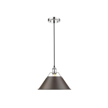 Golden Lighting 3306-L Orwell 14" - 1 Light Pendant - Crescent Harbor