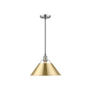 Golden Lighting 3306-L Orwell 14" - 1 Light Pendant - Crescent Harbor