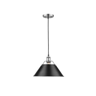 Golden Lighting 3306-L Orwell 14" - 1 Light Pendant - Crescent Harbor