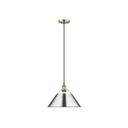 Golden Lighting 3306-L Orwell 14" - 1 Light Pendant - Crescent Harbor