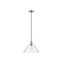 Golden Lighting 3306-L Orwell 14" - 1 Light Pendant - Crescent Harbor