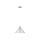 Golden Lighting 3306-L Orwell 14" - 1 Light Pendant - Crescent Harbor