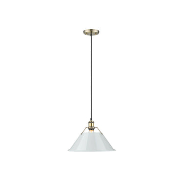 Golden Lighting 3306-L Orwell 14" - 1 Light Pendant - Crescent Harbor