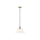 Golden Lighting 3306-L Orwell 14" - 1 Light Pendant - Crescent Harbor