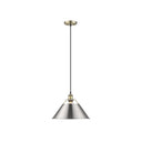 Golden Lighting 3306-L Orwell 14" - 1 Light Pendant - Crescent Harbor