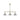 Golden Lighting 3306-LP BLK-BLK Orwell Linear Pendant in Matte Black with Matte Black Shades - Crescent Harbor