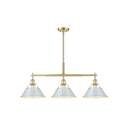 Golden Lighting 3306-LP BLK-CLR Orwell BLK Linear Pendant in Matte Black with Clear Glass Shade - Crescent Harbor