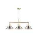 Golden Lighting 3306-LP BLK-CLR Orwell BLK Linear Pendant in Matte Black with Clear Glass Shade - Crescent Harbor
