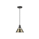 Golden Lighting 3306-S Small Pendant - Crescent Harbor