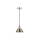 Golden Lighting 3306-S Small Pendant - Crescent Harbor