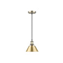 Golden Lighting 3306-S Small Pendant - Crescent Harbor