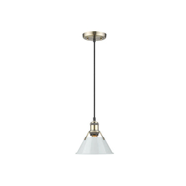 Golden Lighting 3306-S Small Pendant - Crescent Harbor