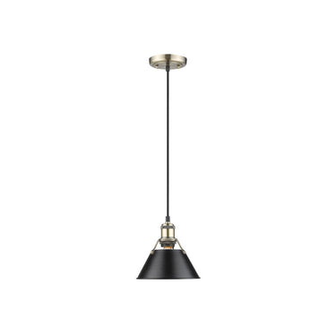 Golden Lighting 3306-S Small Pendant - Crescent Harbor