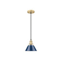 Golden Lighting 3306-S Small Pendant - Crescent Harbor