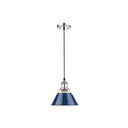 Golden Lighting 3306-S Small Pendant - Crescent Harbor