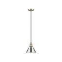 Golden Lighting 3306-S Small Pendant - Crescent Harbor