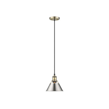 Golden Lighting 3306-S Small Pendant - Crescent Harbor