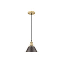 Golden Lighting 3306-S Small Pendant - Crescent Harbor