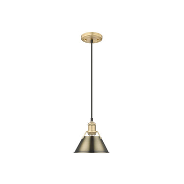 Golden Lighting 3306-S Small Pendant - Crescent Harbor
