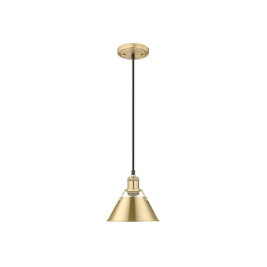 Golden Lighting 3306-S Small Pendant - Crescent Harbor