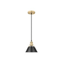 Golden Lighting 3306-S Small Pendant - Crescent Harbor