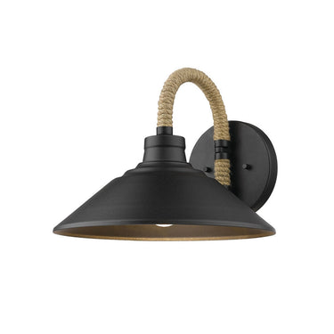 Golden Lighting 3318-1W Journey 1 Light Wall Sconce - Crescent Harbor
