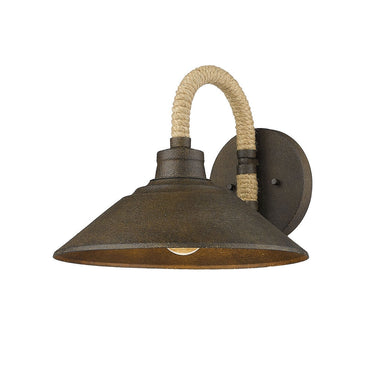 Golden Lighting 3318-1W Journey 1 Light Wall Sconce - Crescent Harbor