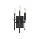 Golden Lighting 3509-WSC Landon BCB 3 Light Wall Sconce - Crescent Harbor