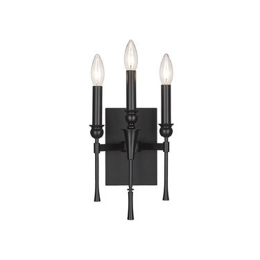 Golden Lighting 3509-WSC Landon BCB 3 Light Wall Sconce - Crescent Harbor