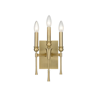 Golden Lighting 3509-WSC Landon BCB 3 Light Wall Sconce - Crescent Harbor